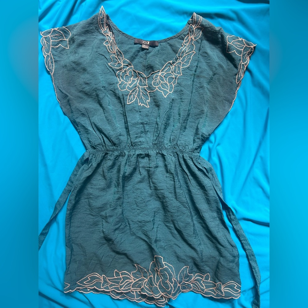 Forever 21 Green Tunic, size S